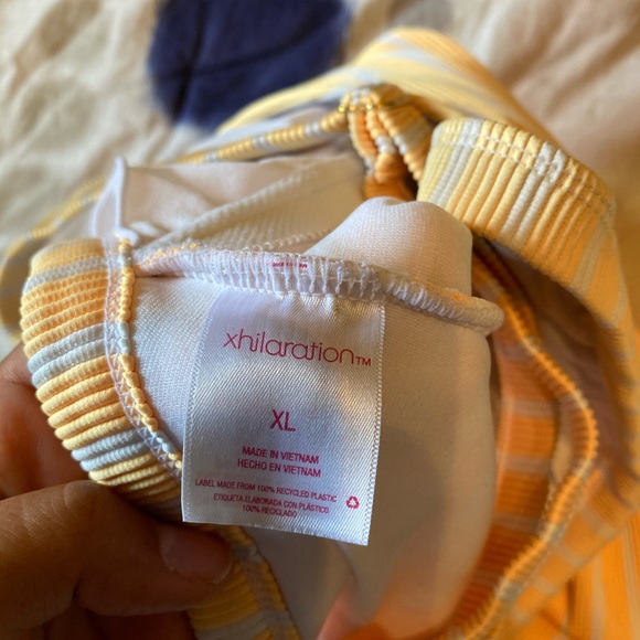 XL One piece swimsuit size XL ORANGE - Picture 9 of 11